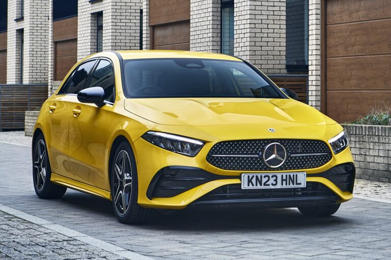 The 2023 Mercedes A-Class: quite posh for a hatchback